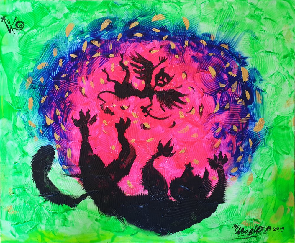  作： 