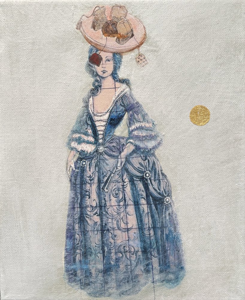  作： 