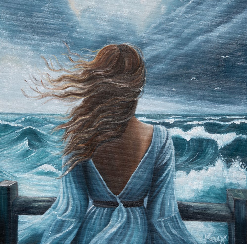 女性　海　嵐 作： 