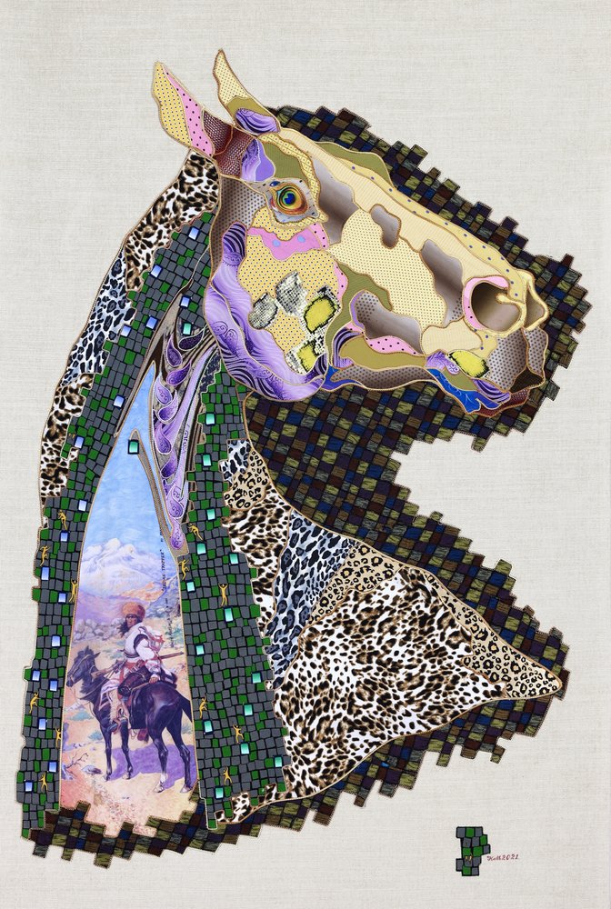  作： 