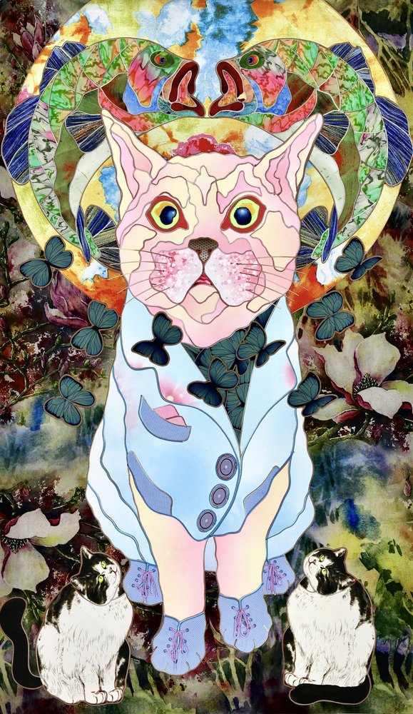  作： 