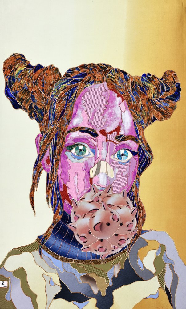  作： 