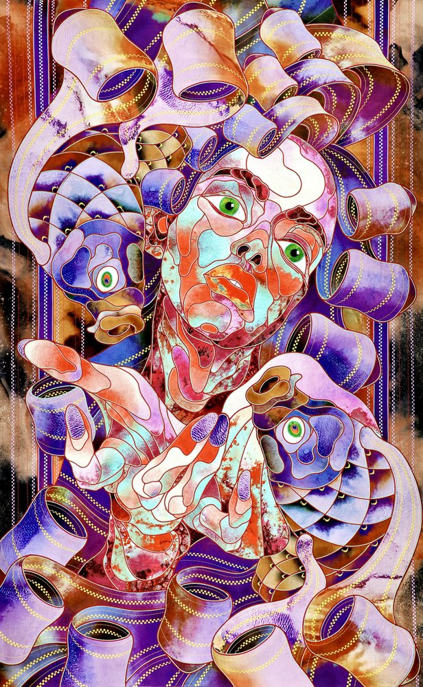  作： 