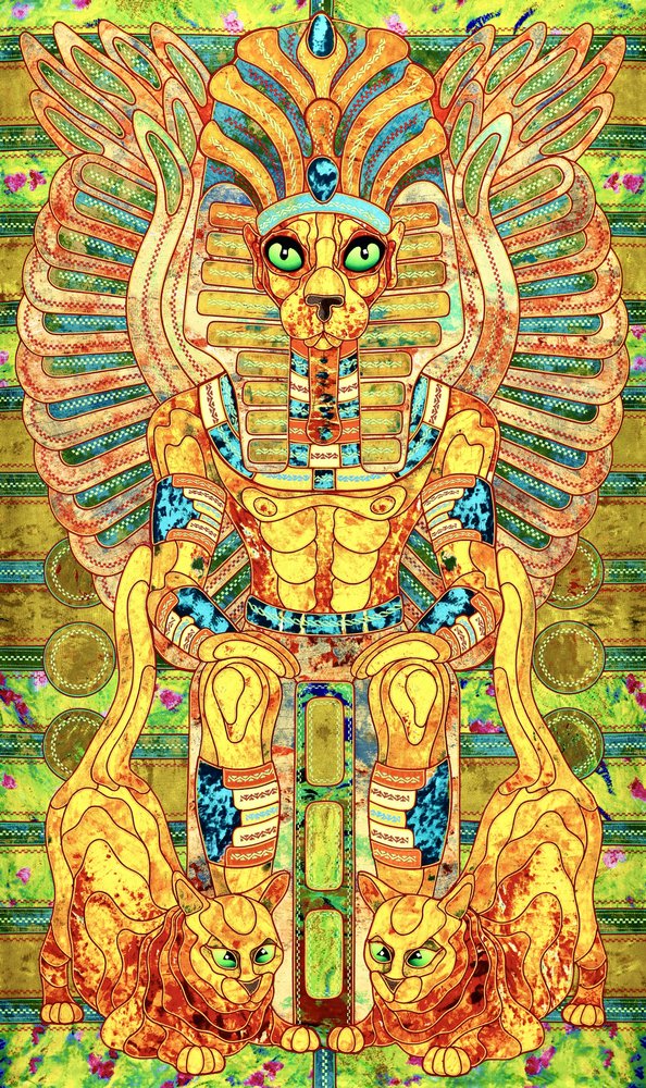 力強いエジプトの神 作： 