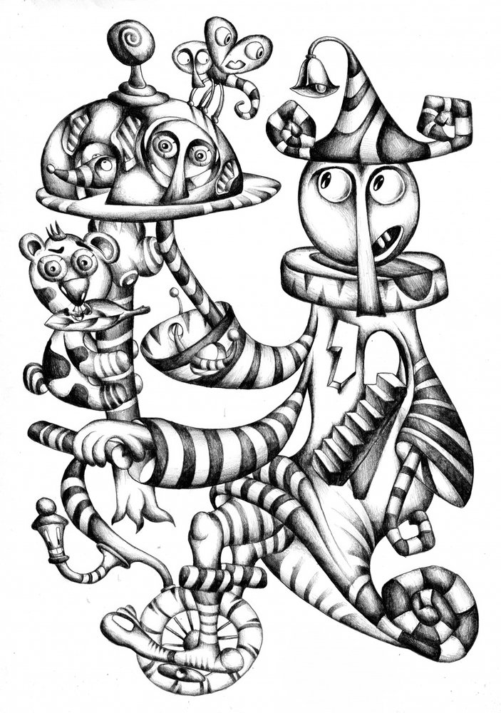  作： 