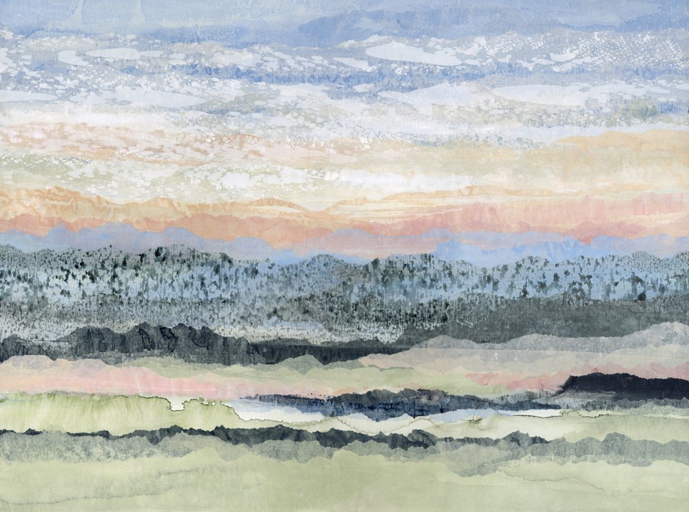 静謐な重層的な風景 作： 
