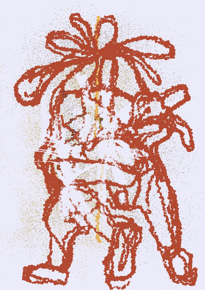  作： 