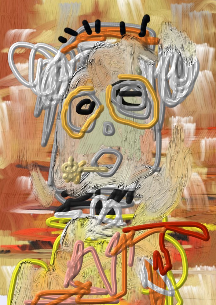  作： 