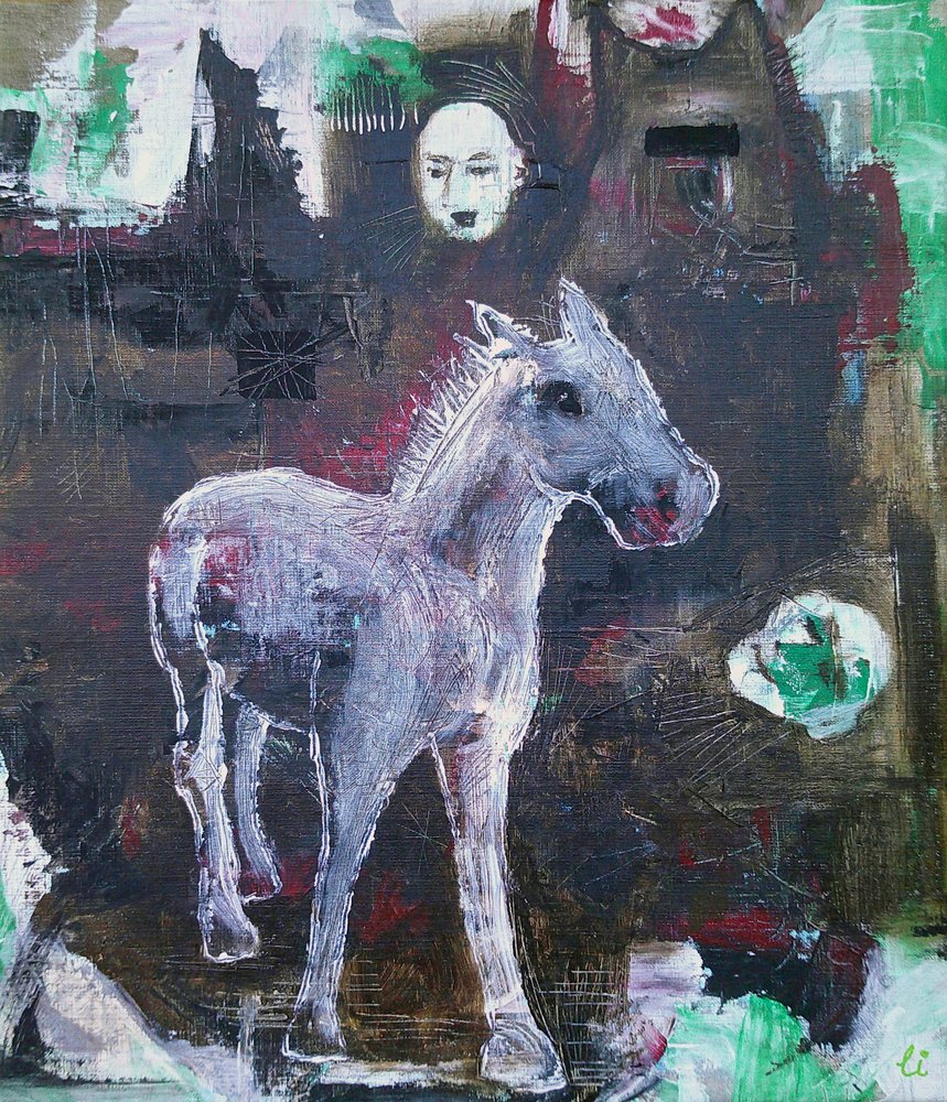  作： 
