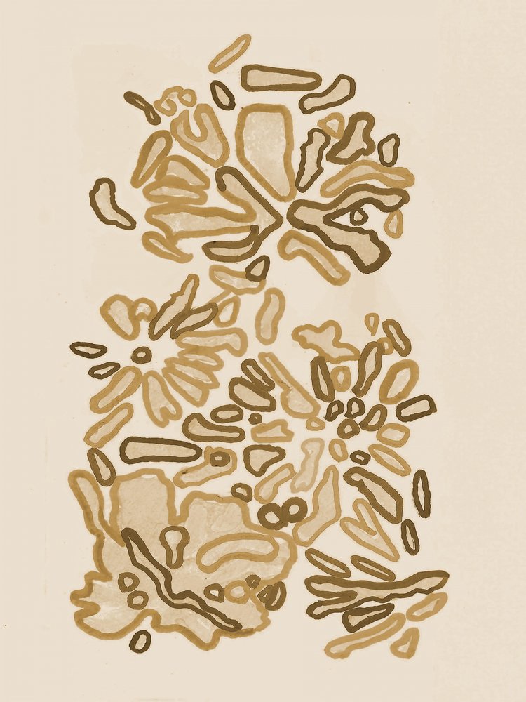 流麗で有機的な造形 作： 
