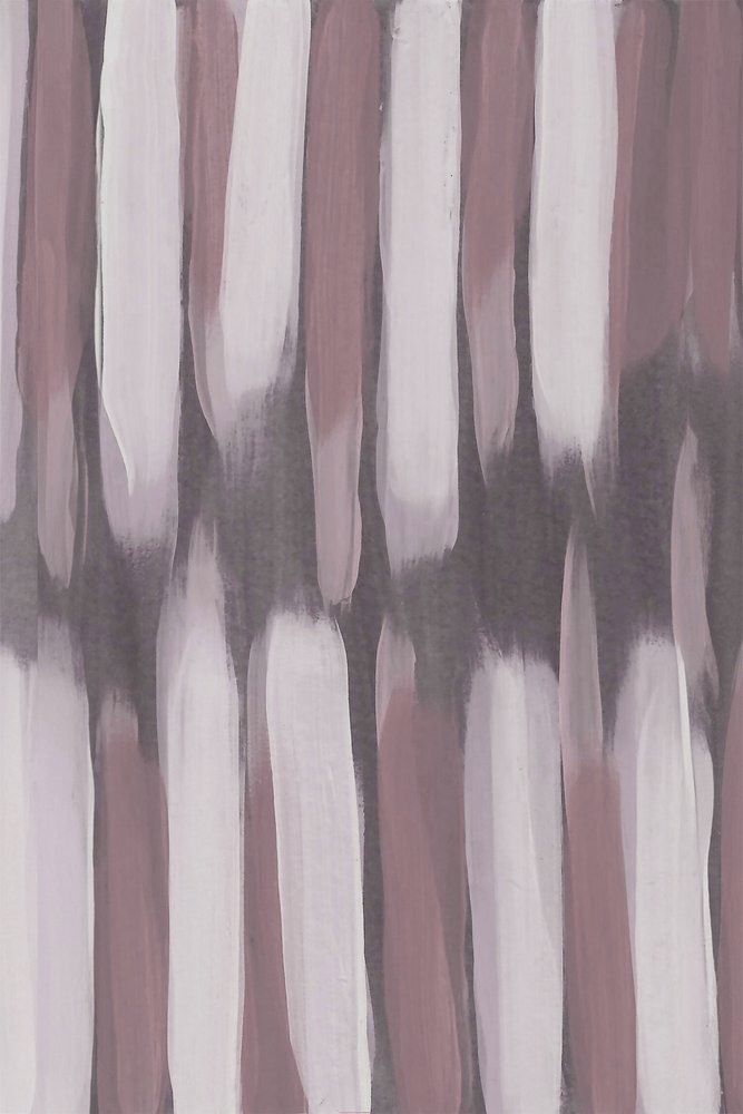 淡い筆触の抽象画 作： 
