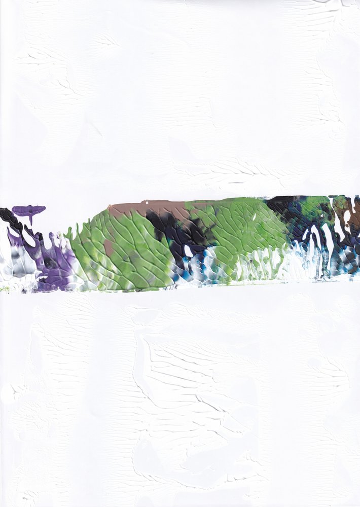 静謐な抽象風景 作： 