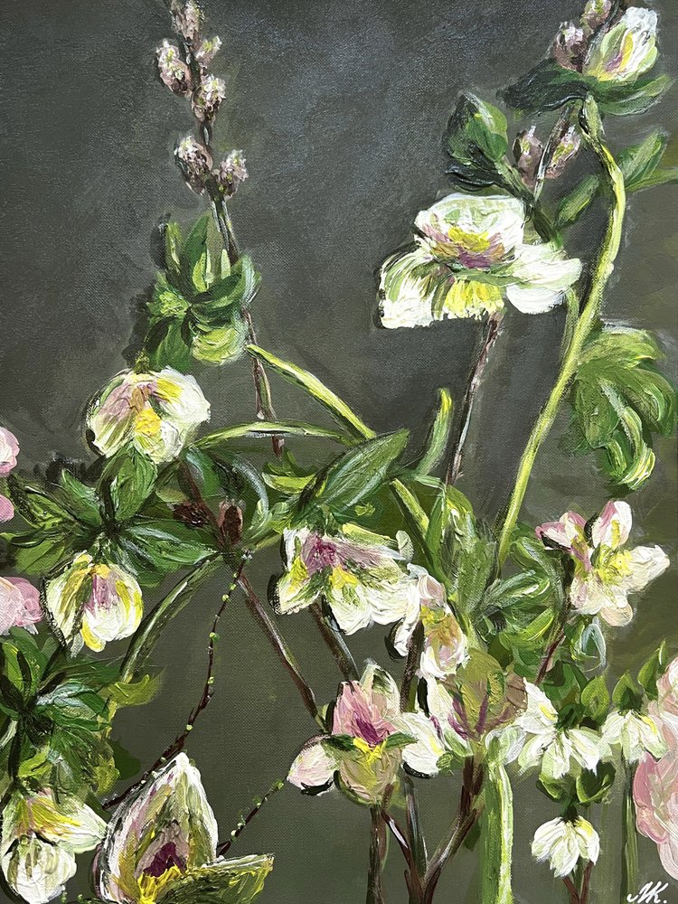 優雅な冬の花 作： 