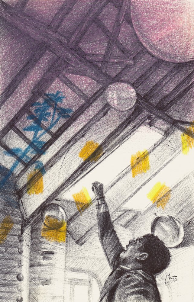 光へと手を伸ばす 作： 
