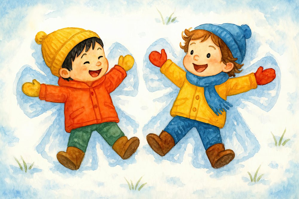 雪の天使たち 作： 