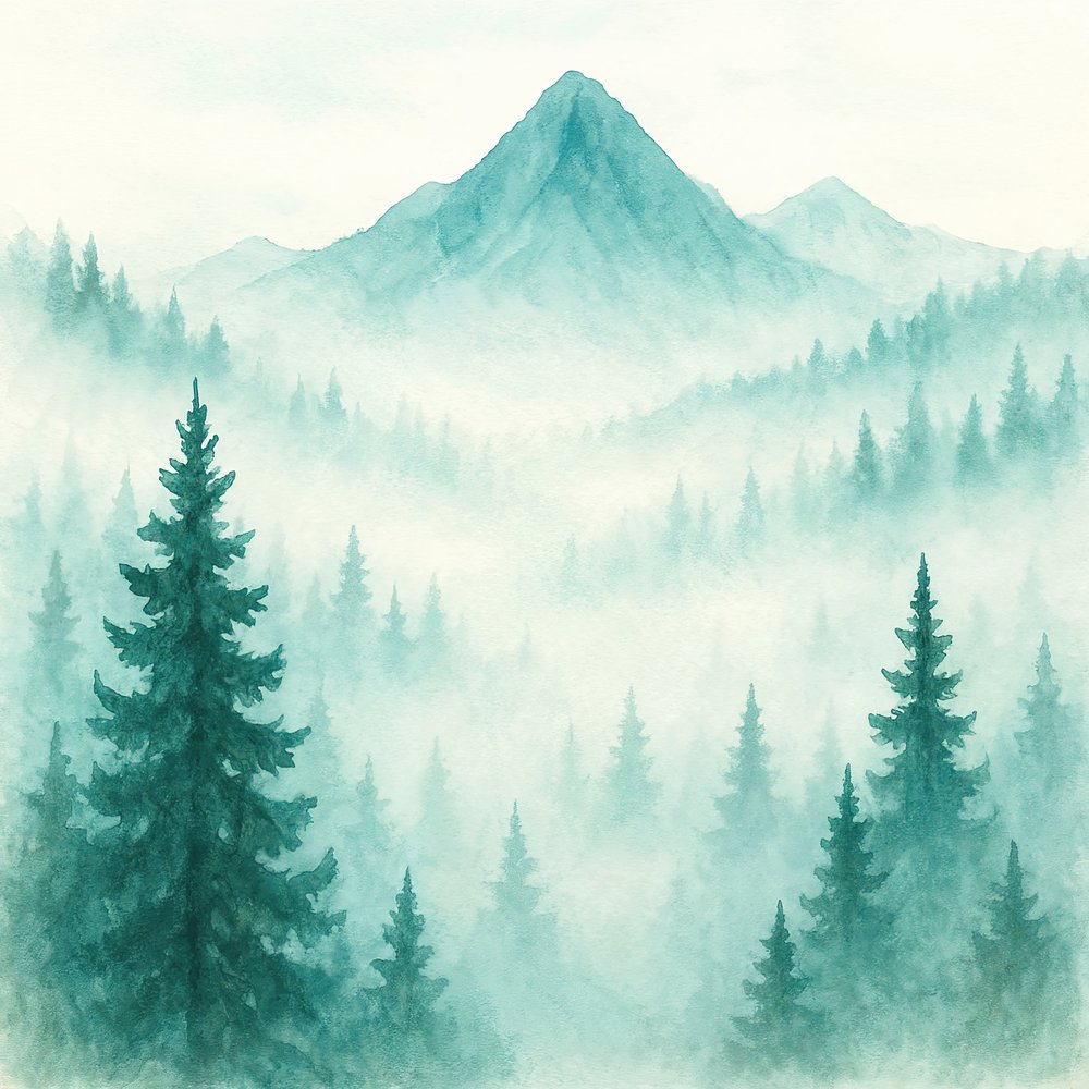 霧の森林山脈 作： 