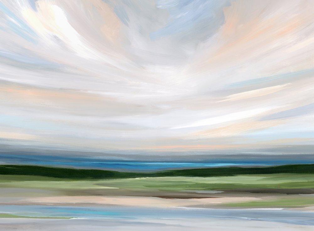 静謐な抽象風景 作： 