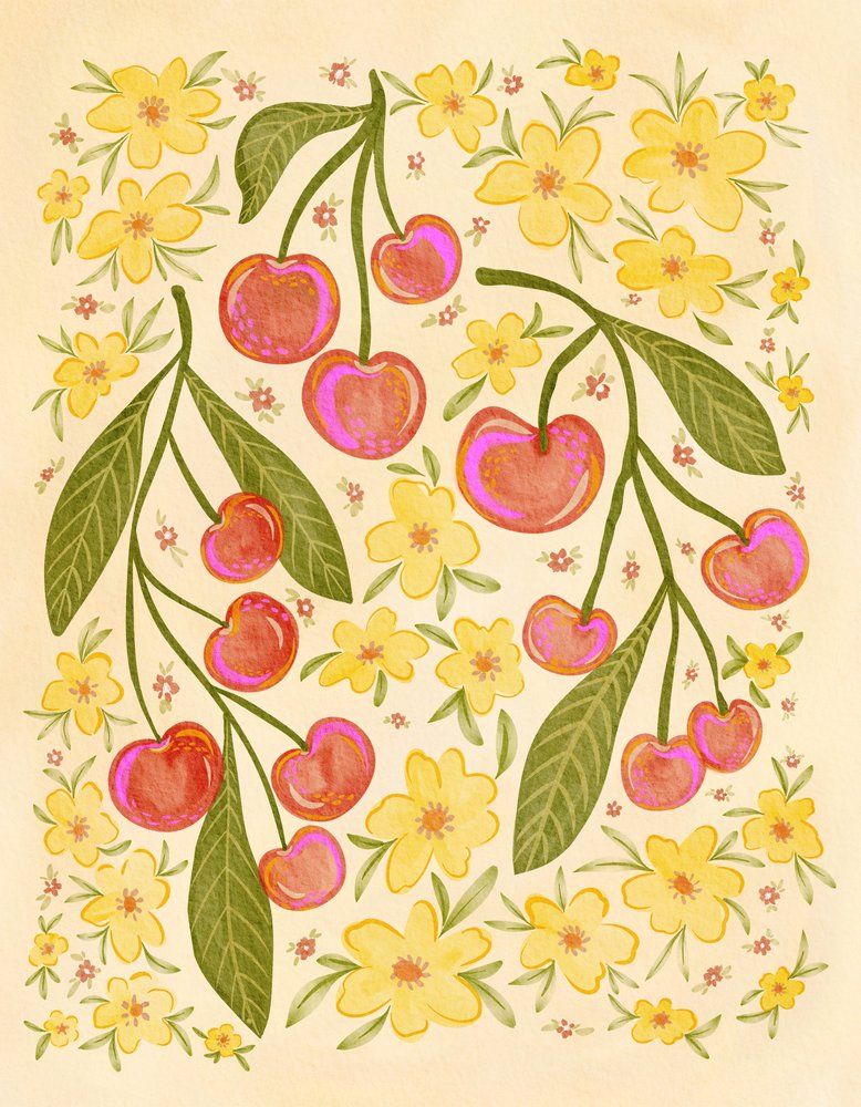 甘い桜の花 作： 