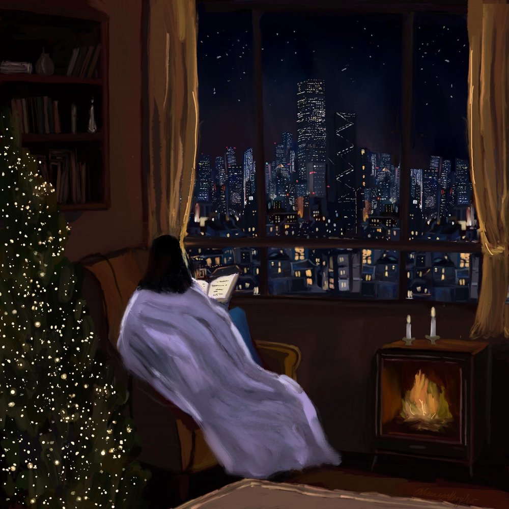 居心地のよい街のクリスマスの夜 作： 