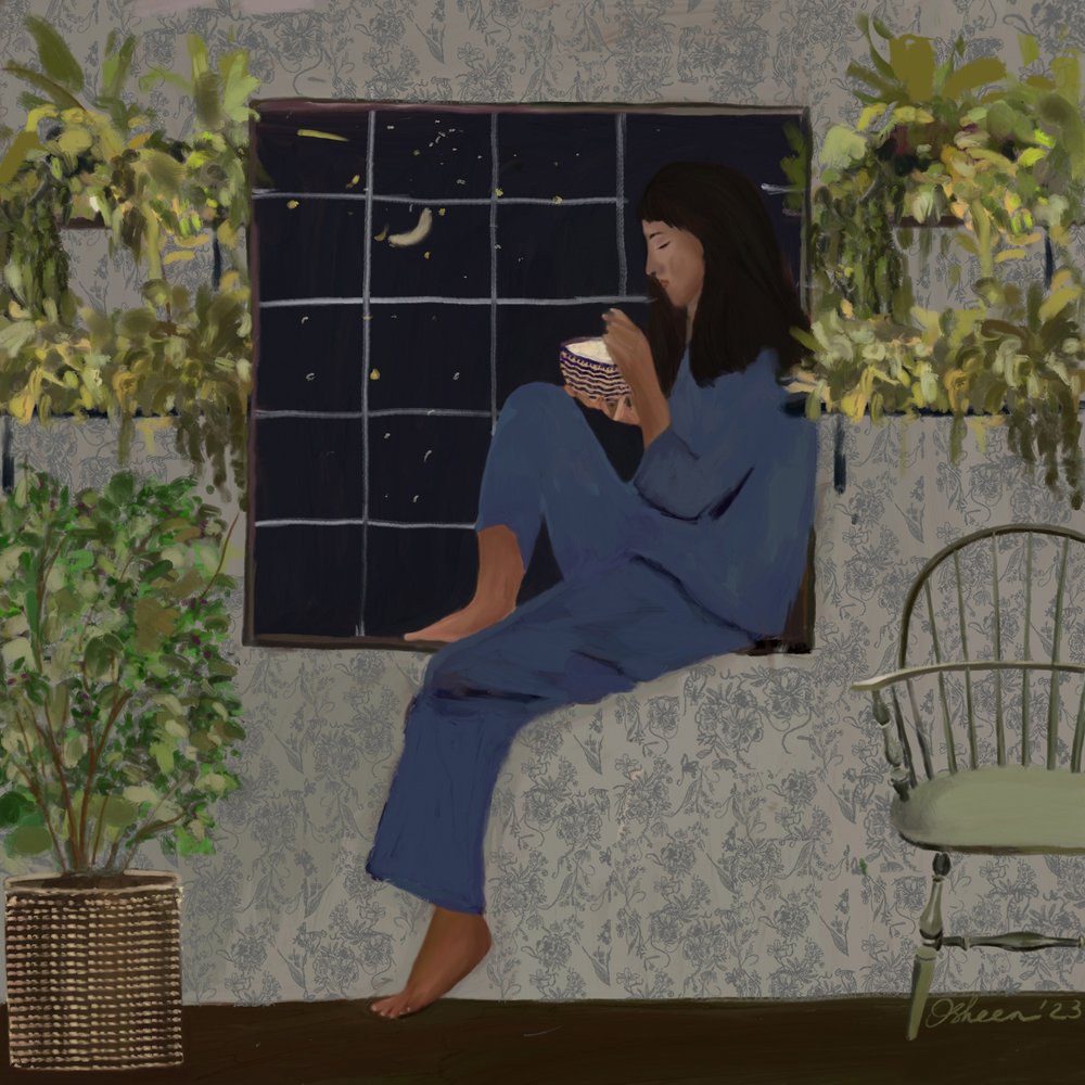 夜更けのおやつ 作： 