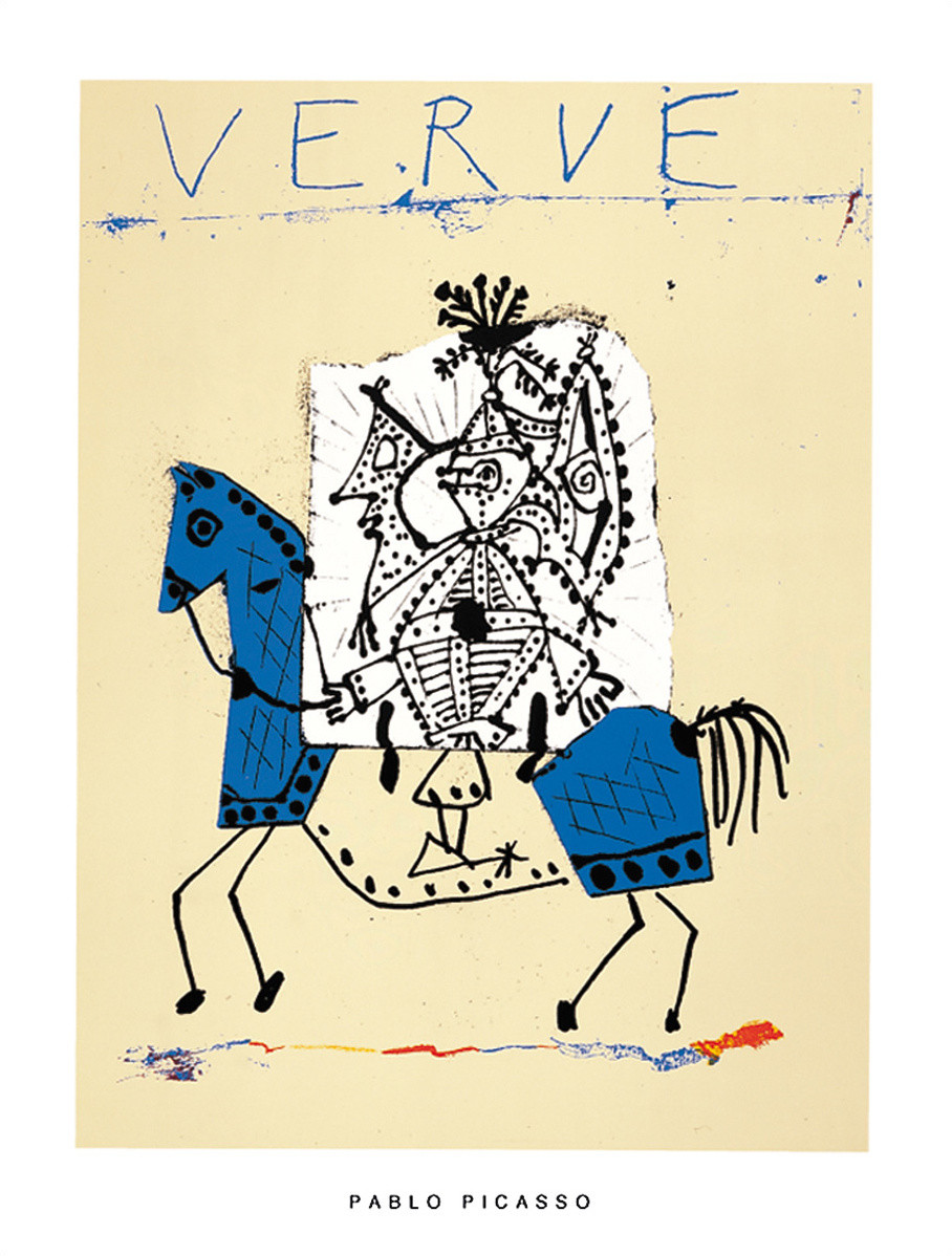 『Verve』のジャケット、1951年 作： パブロ・ピカソ