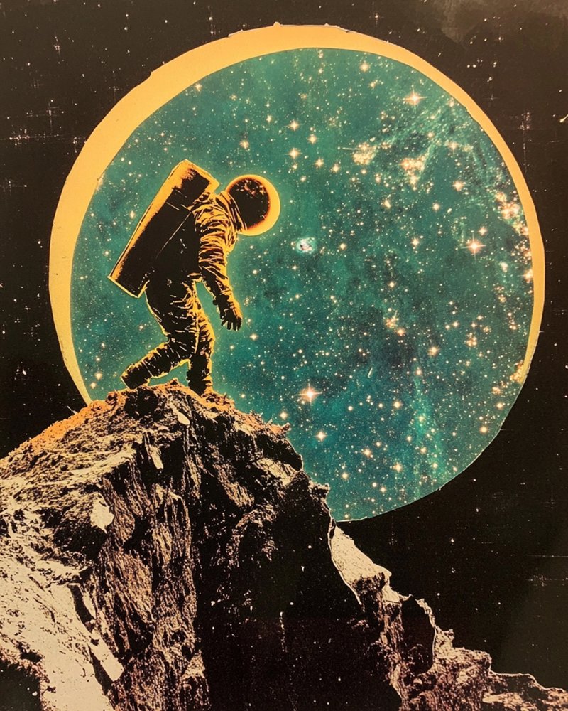 宇宙飛行士の宇宙への旅 作： 