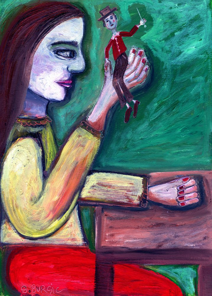  作： 