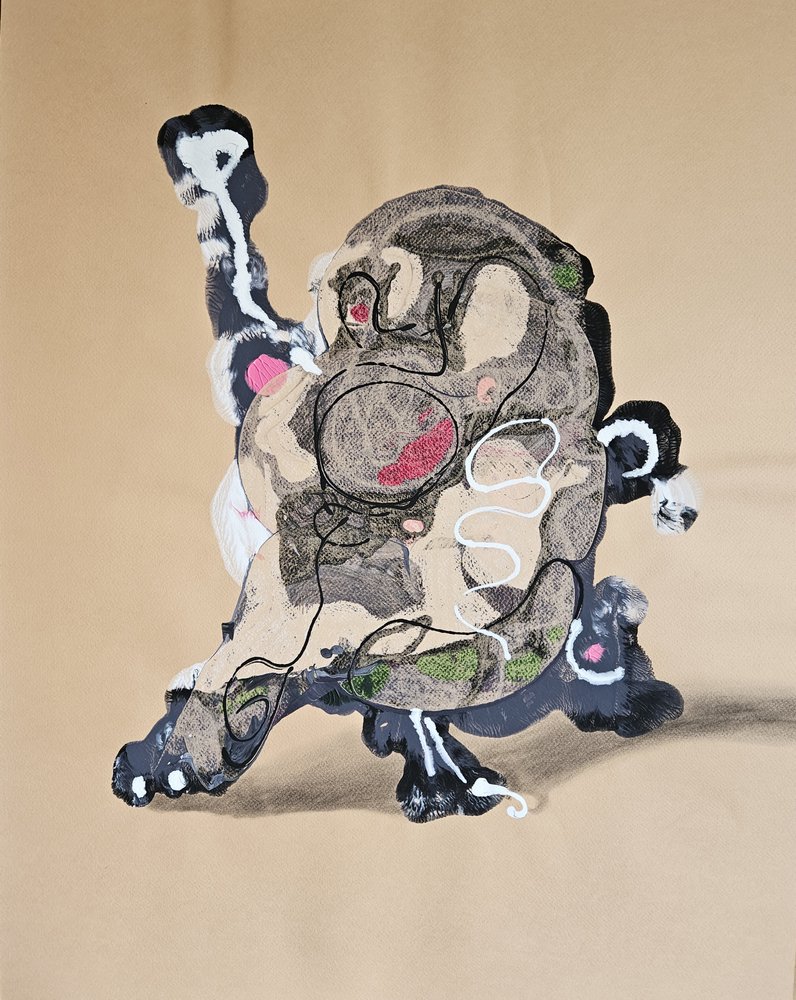 奇妙に踊る人物 作： 
