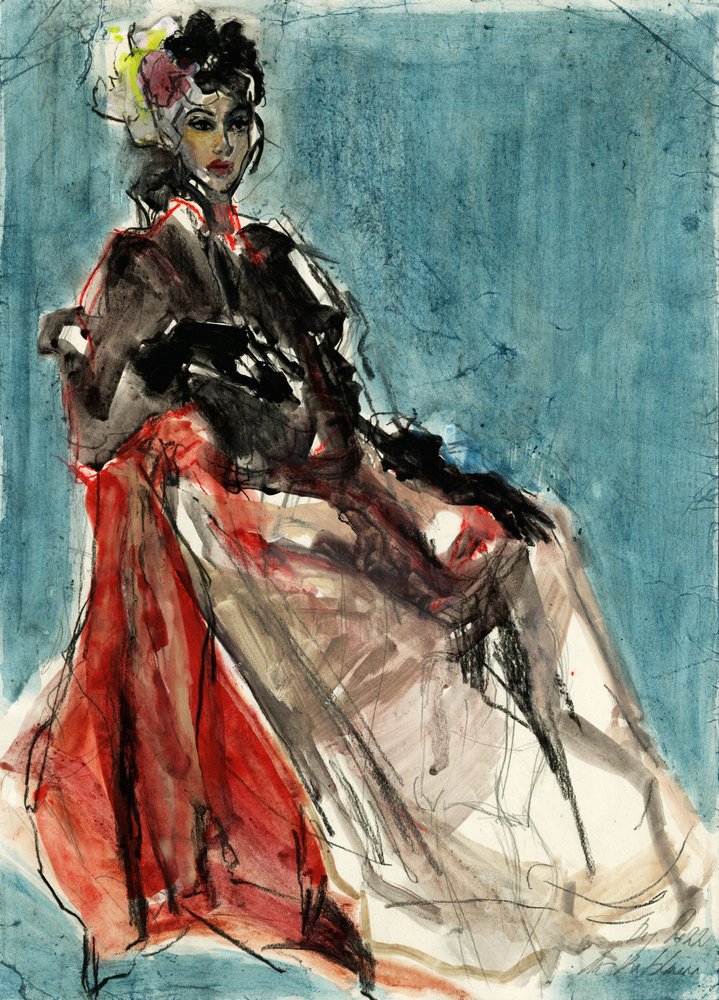  作： 