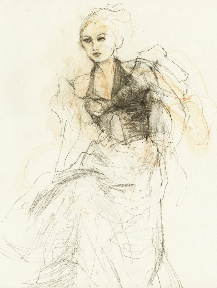  作： 