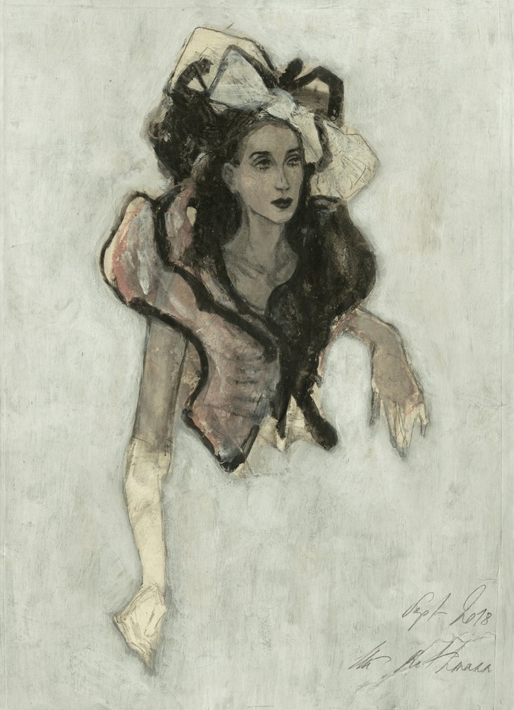  作： 