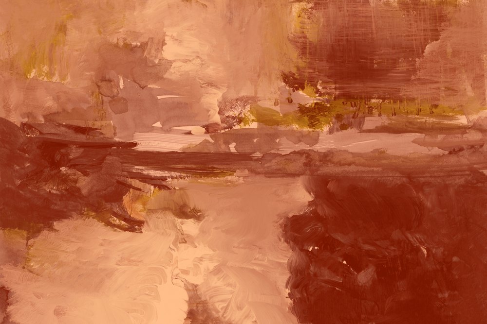 「温もりのある風景」 作： 