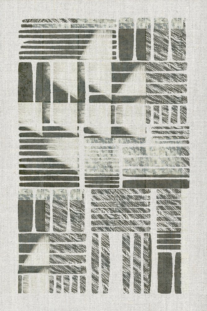 幾何学的な抽象ブロック 作： 