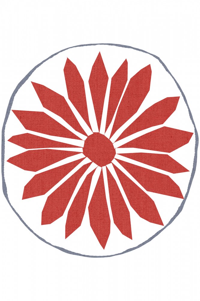 赤い民の花 作： 