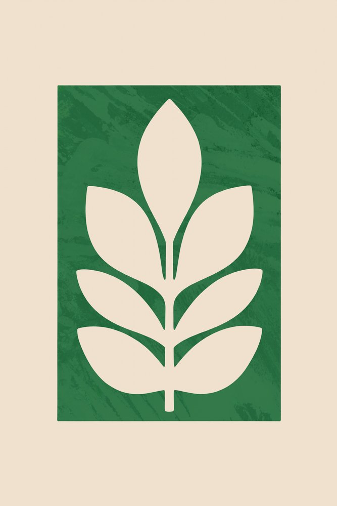シンプルな植物の茎 作： 