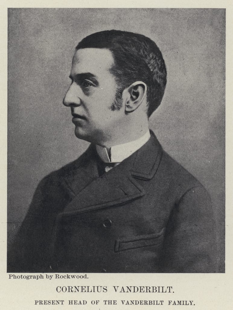 コーネリアス・ヴァンダービルト（モノクロ写真