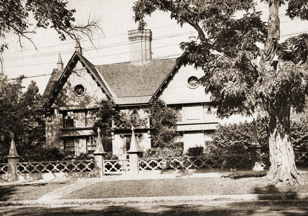 ピカリングハウス、セーラム、マサチューセッツ、1915（セピアトーン凹版グラビア）