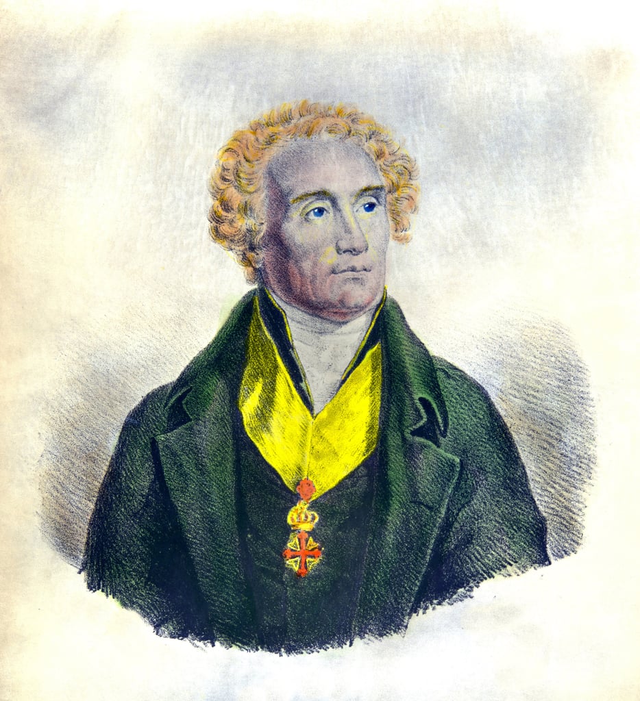 Joseph De Maistre (17531821) 政治家、哲学者、行政官、歴史家の肖像（聖モーリスとラザロの騎士団の記章をつけて