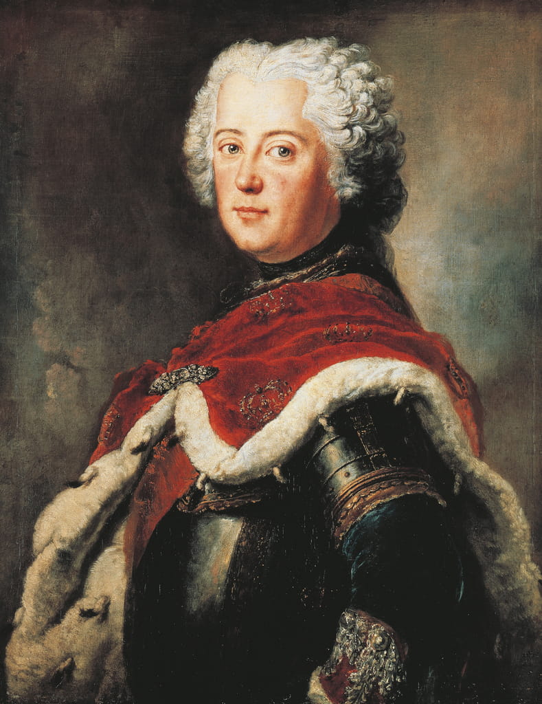 大王と呼ばれたブランデンブルク公フリードリッヒ2世の肖像（ベルリン