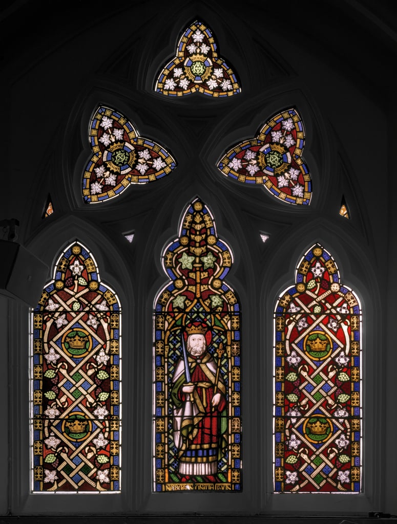 セントオズワルド、1846年（ステンドグラス）