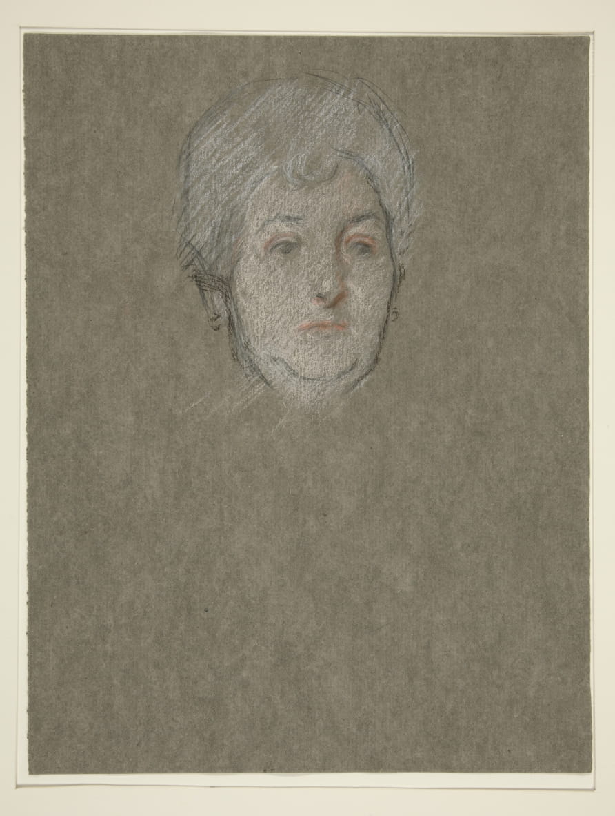 エドワードの戴冠式の年配の女性の頭。 Ⅶ