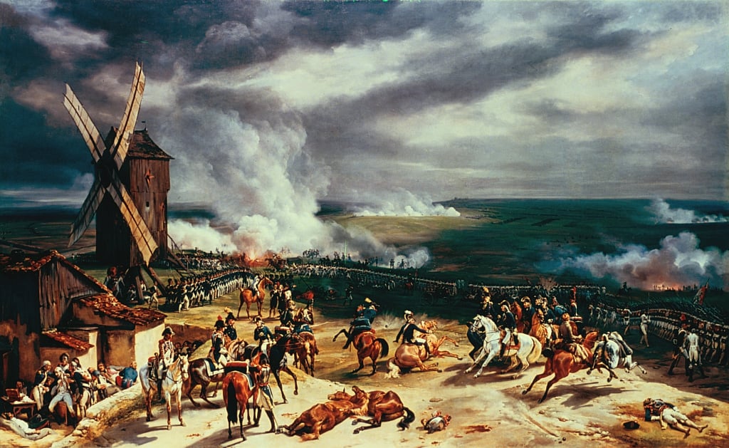 ヴァルミーの戦い、1792年、1826年9月20日。                                    アート作品の設定をする