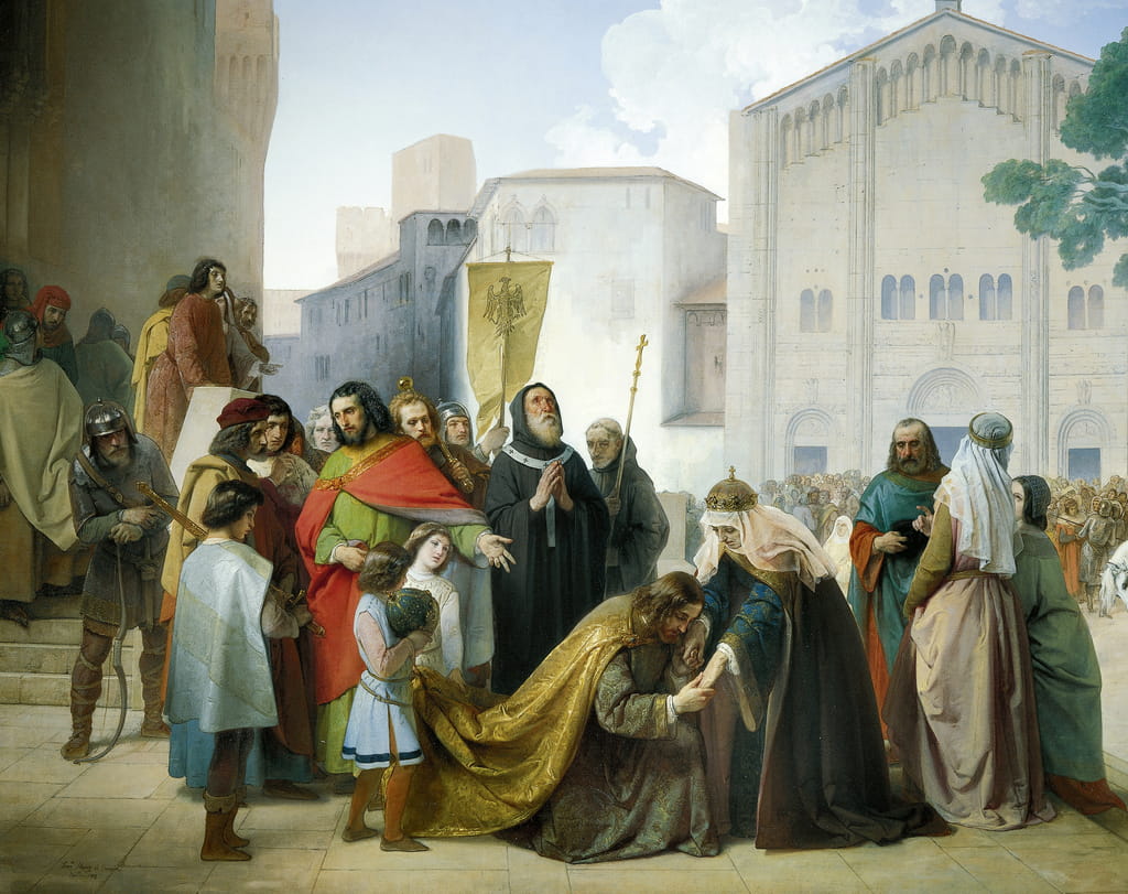 オットー2世と母アデレード・ドゥ・ブルゴーニュとの和解