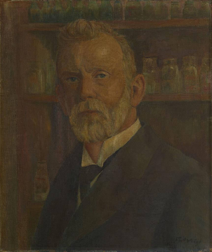 Paul Ehrlich 18541915 の肖像、c。 1920年。