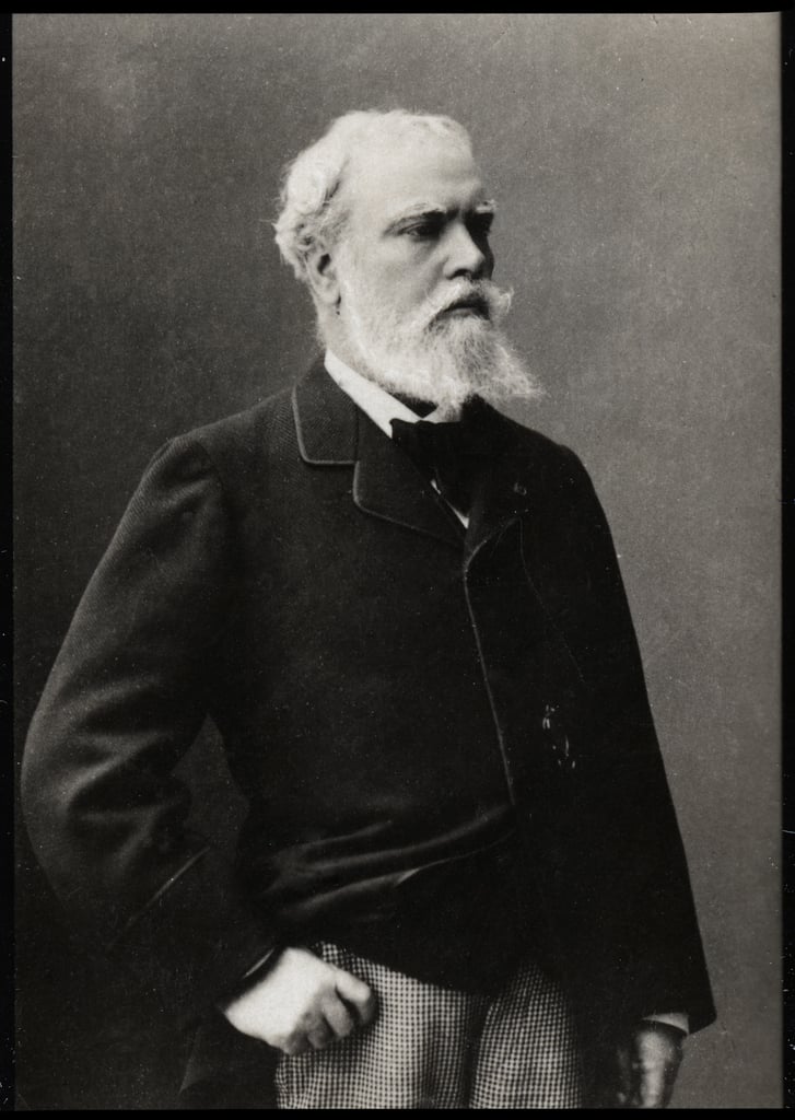 フランスの画家、アレクサンドルカバネル（1823-1889）の肖像。                                    アート作品の設定をする