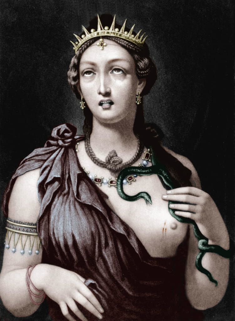 エジプトの女王クレオパトラのアート