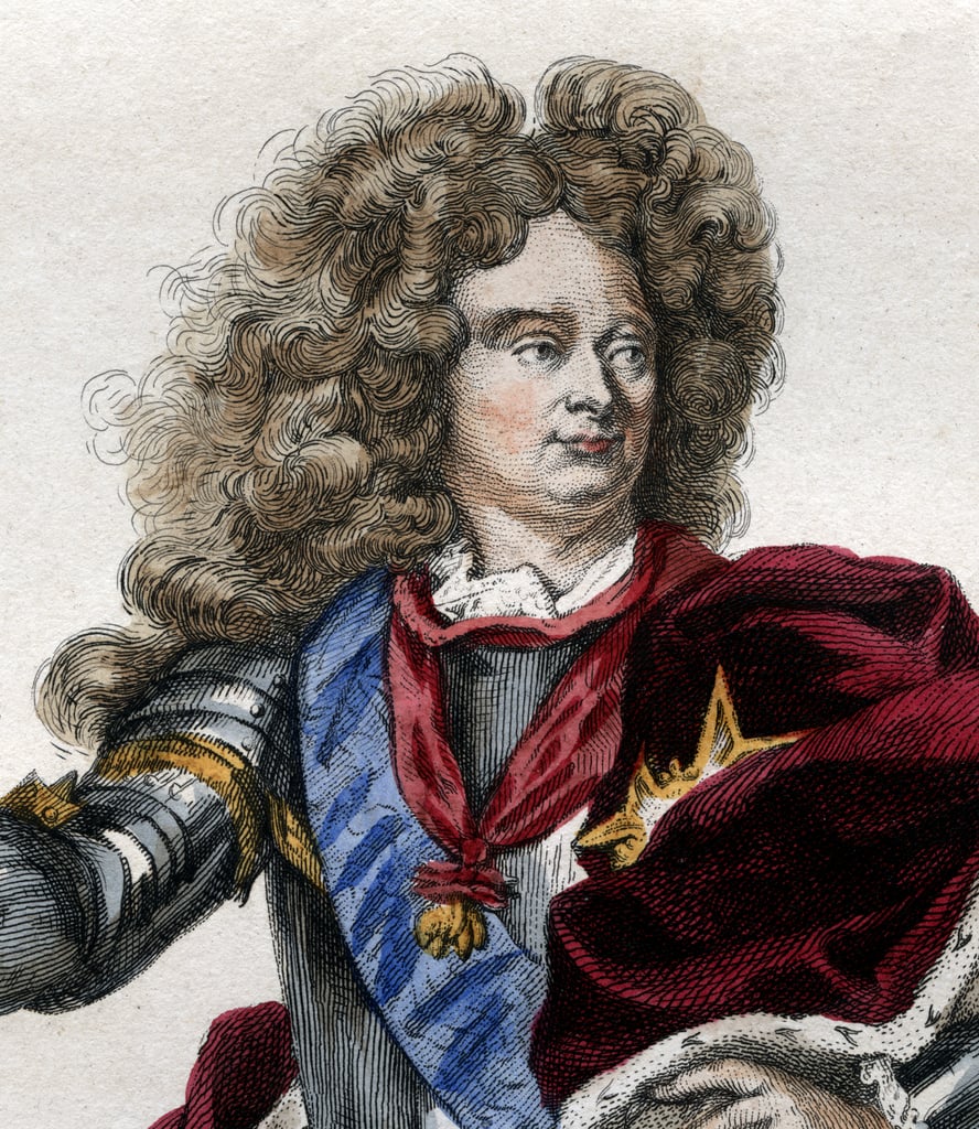 フランスの元帥、クロードルイヘクタードヴィラール（16531734）の肖像。