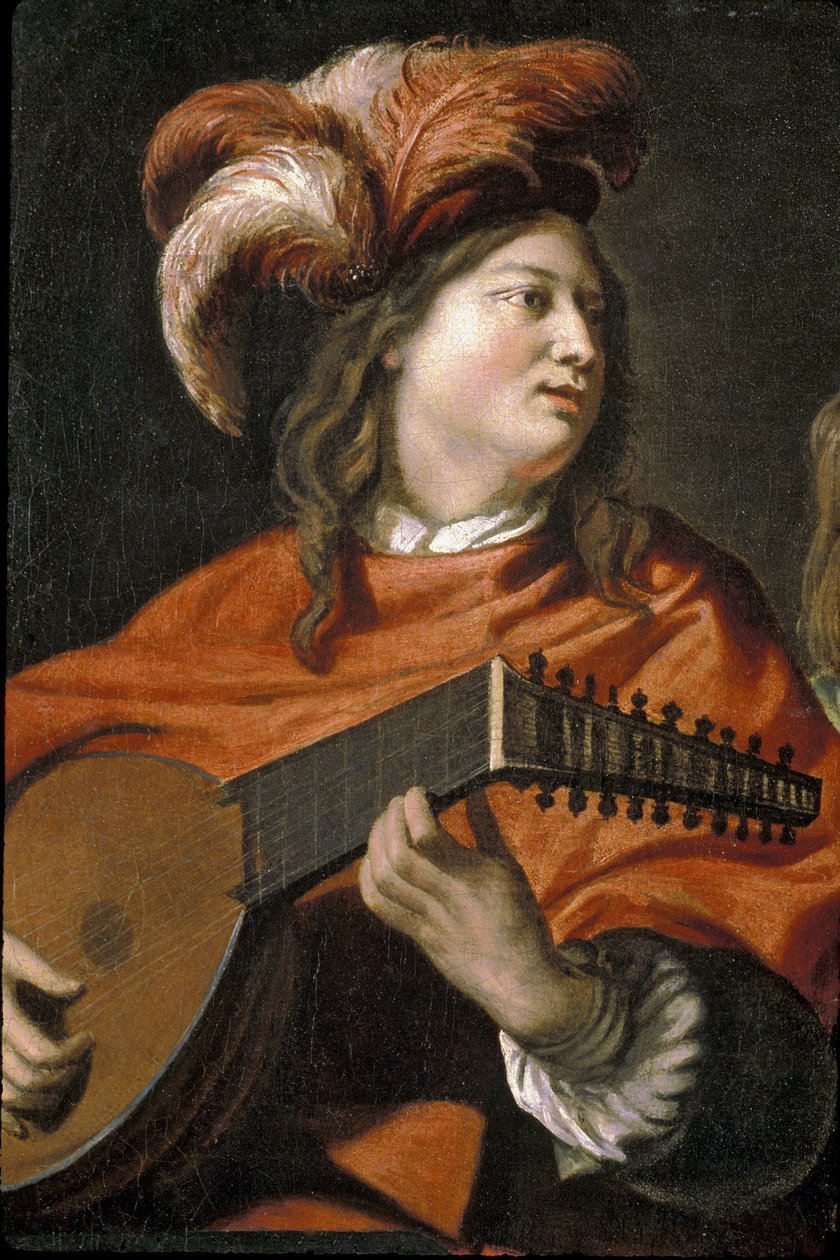 Picardie 087-Laon-Museum-Mathieu Le Nain（1607-1667）による「” Le Concert”」（詳細） 作： 不明