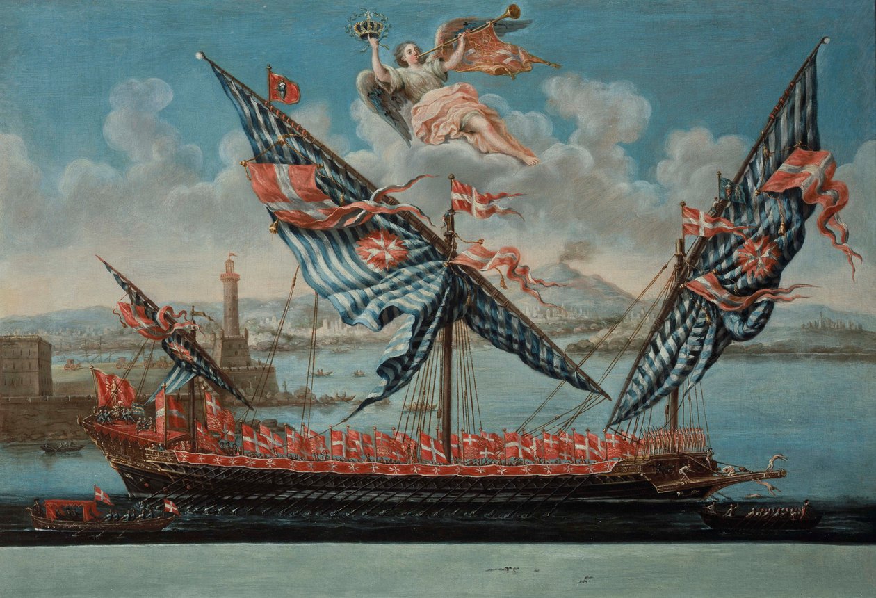 エマニュエル・デ・ロハン・ポルデュックのギャラリー、エルサレムの聖ヨハネ騎士団の大名、1780年から85年 作： ナポリタン学校