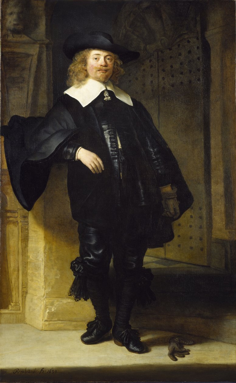 Andries de Graeff（1611-1677）の肖像 作： レンブラント・ファン・レイン